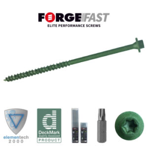 Timber Fixing Screw (Green)