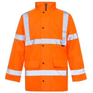 HI Vis Orange Parka Jacket