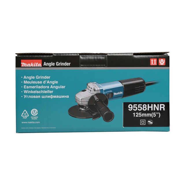 Makita 9558HNR 125mm Angle Grinder - Image 2